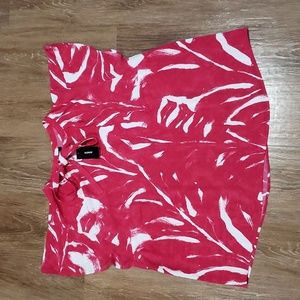 (3X) NWT ALFANI Flowy Top Front Tie Vacation Warm Weather Casual Business Casual